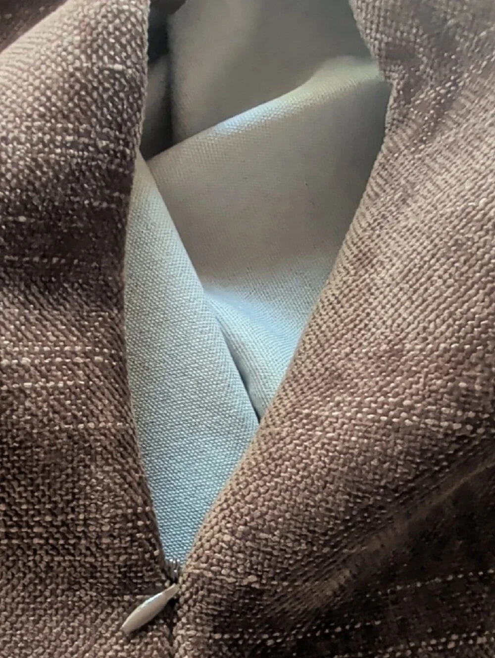 Set of 2 Chocolate Brown Accent Pillow Covers NWOT